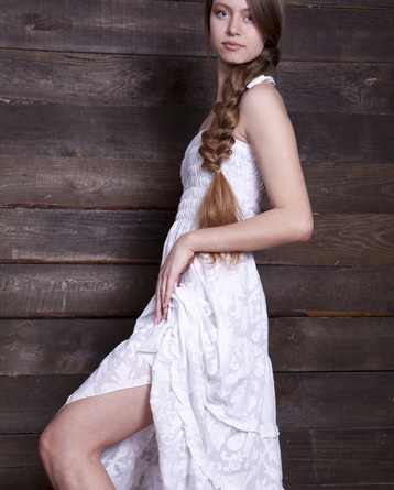 Sweet Peasant Teen Girl