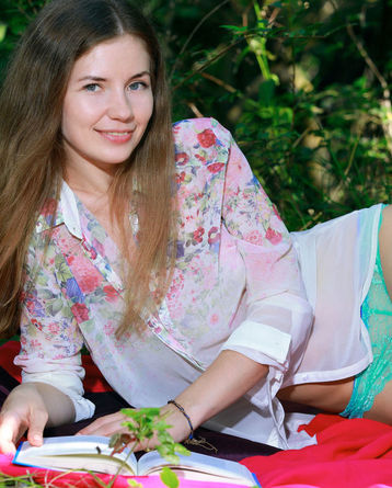 Celine In The Forest
