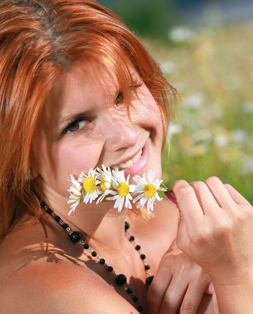 Dina P The Most Sexy Redhead Babe