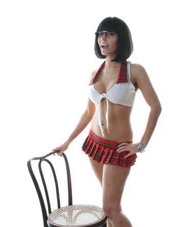 Danni Gibson As School Girl