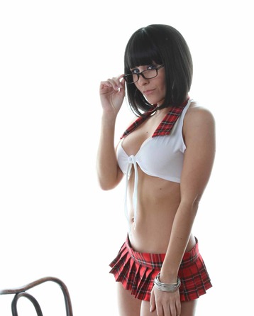 Danni Gibson As School Girl