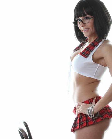 Danni Gibson As School Girl