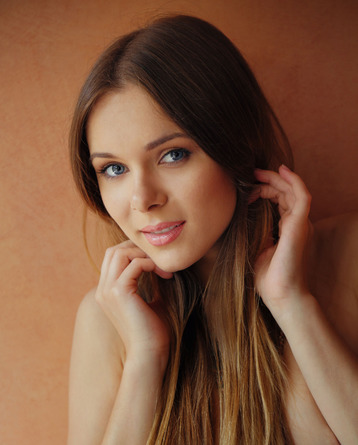 Sublimely Sexy Katie A Poses Naked