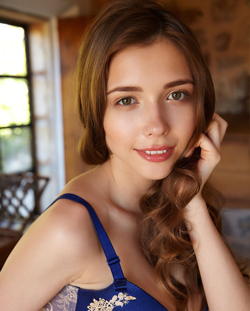 Can you resist the charms of delightful Mila Azul?