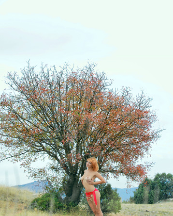 joy for hot Ukrainian redhead Violla A