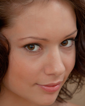 Seductive teen nudity