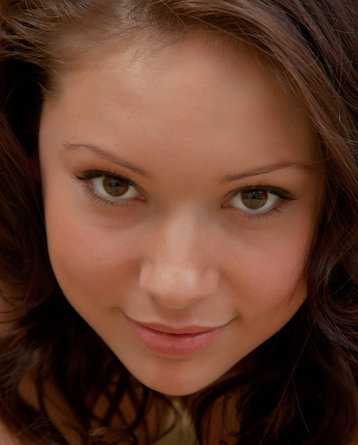 Seductive teen nudity