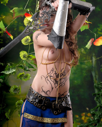 Sexy Cosplay Girl Jasmine