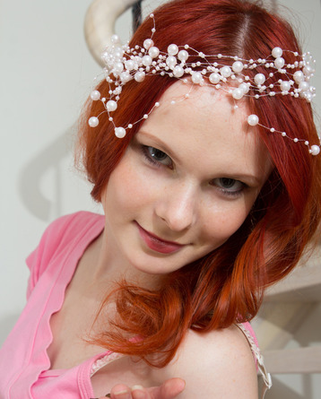 Redhead Angel Teen Masturbates