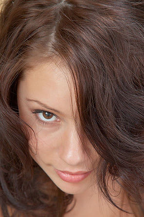 Seductive teen nudity