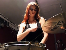 Sexy drummer
