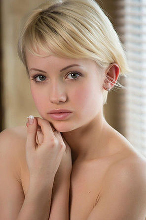 Cute Blonde Perky Teen